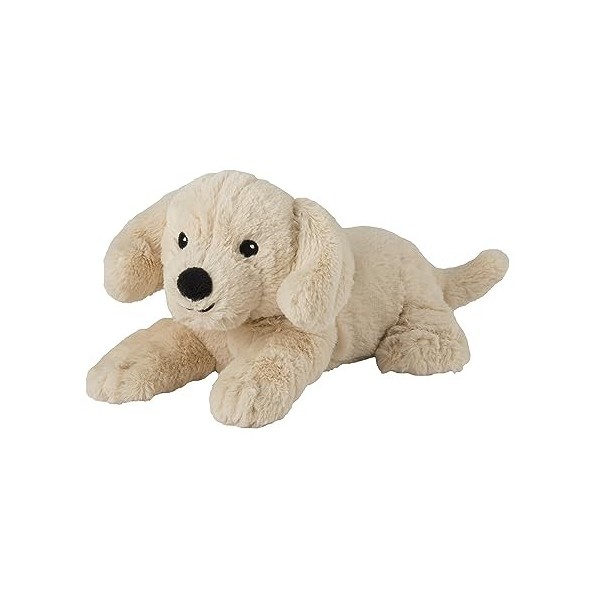 Warmies® Coussin chauffant "Minis Golden Retriever" Millet amovible Garnissage lavande 20 cm 280 g