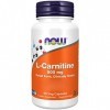 Now Foods L-Carnitine, 500mg, Carnipure®, 60 gélules végétaliennes, Testé en laboratoire, Sans gluten, Végétarien, Sans soja,