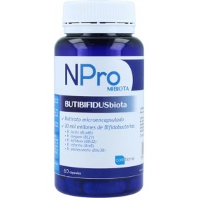 Butyrate de NPro Butibifidusbiota pour le côlon 60 capsules