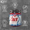 MLO CGT 5:3:2 Preworkout Booster : Créatine Creapure en poudre, L-Glutamine, taurine, solubilité optimale – Vegan – Sans addi