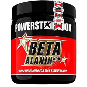 Powerstar BETA ALANIN 850 Hautement dosé | 5100 mg par portion | 300 gélules | Fabrication allemande | Booster de carnosine |