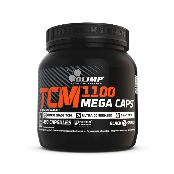 OLIMP SPORT NUTRITION TCM Mega Caps 400 Capsules