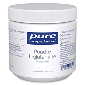 Pure Encapsulations - Poudre L-Glutamine - Acide Aminé - Supplément Hypoallergique & Végan sans Aucun Additifs - 227 g