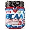 MLO BCAA 8:1:1 Acides aminés BCAA Poudre avec L-glutamine, complexe vitaminé, coenzyme Q10, sans gluten, régénération rapide,