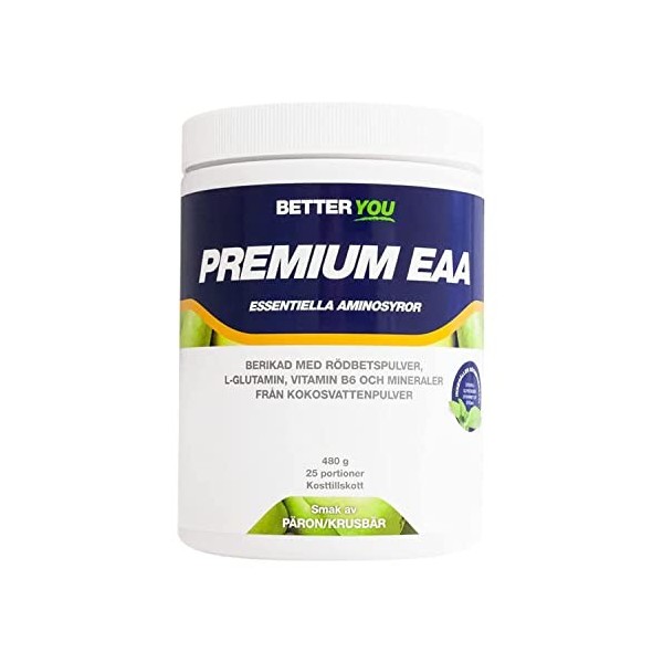 Better You Premium EAA 480 g Poire/Groseille 