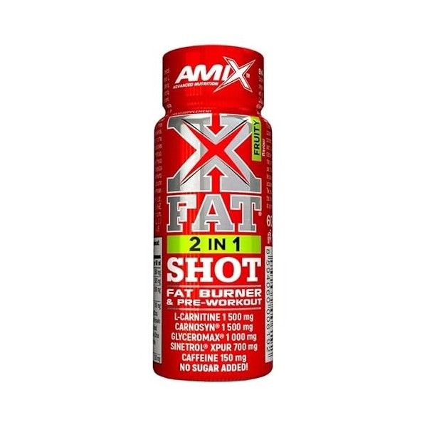 Amix Xfat 2 in 1 Shot Fruity 1 vial x 60 ml