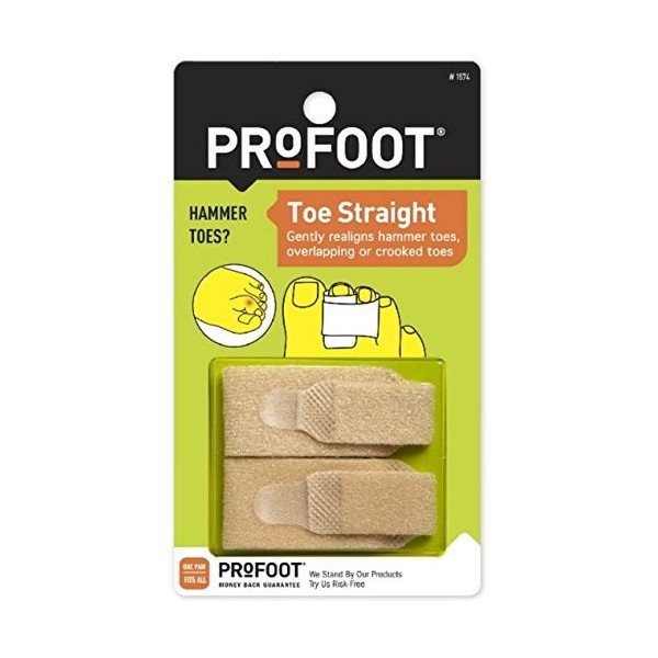 Profoot paire Lot de 4 Profoot bout droit Martèlorteil Wrap 1