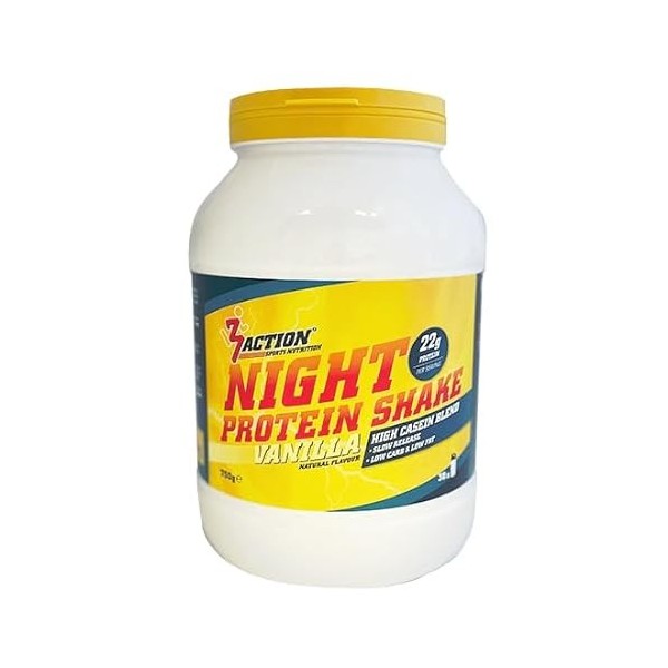 3Action Night Protein Shake 750 g Vanille