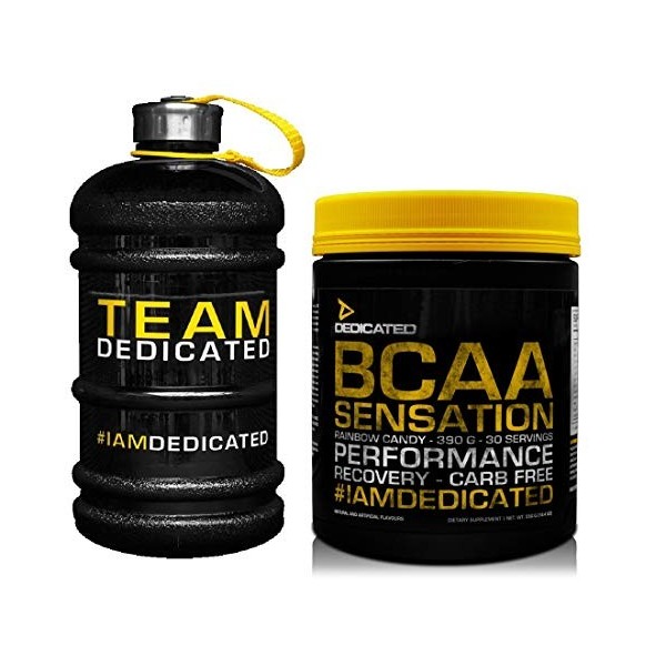 Dedicated Nutrition BCAA Rainbow Candy Sensation Pichet à eau 30 portions 2,2 l