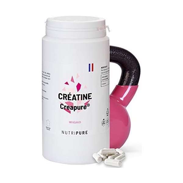 CRÉATINE monohydrate 100% pure CREAPURE® • pour la Force Musculaire • Idéale pour les sports intensifs et la musculation • Ve