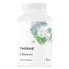 Thorne L-Glutamine - Supplément dAcides Aminés pour la Santé Gastro-Intestinale et la Fonction Immunitaire - 90 Capsules