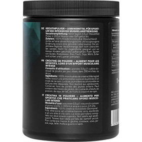 nu3 Créatine en poudre 500g - 100% monohydrate de CREAPURE - Poudre pour prise de masse et performance - Booster énergie pour