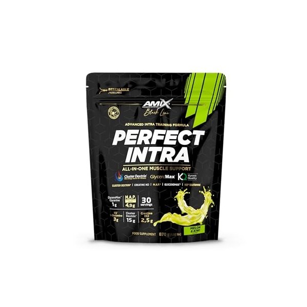 Amix Black Line Perfect Intra 870 gr Sabor Kiwi Melón