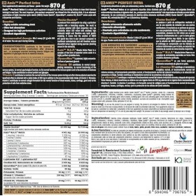 Amix Black Line Perfect Intra 870 gr Sabor Kiwi Melón