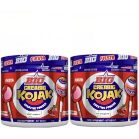 BIG Creabig 200 g Kojak Creatine Creapure 2 unités Total 400 g