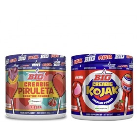 Creabig Sucette 250 g Creapure + Creabig Kojak 200 g Creapure Total 450 g de créatine BIG