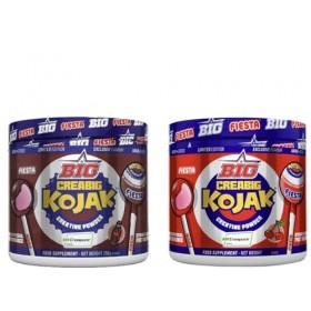 BIG Creabig 200 g Kojak Cerise Creapure + Creabig 250 g Kojak Cola Creapure - 2 unités Total 450 g