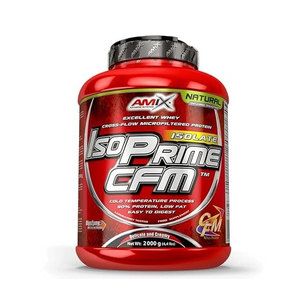 AMIX NUTRITION ISOPRIME CFM ISOLATE Saveur Naturelle Neutro , 2 Kilos