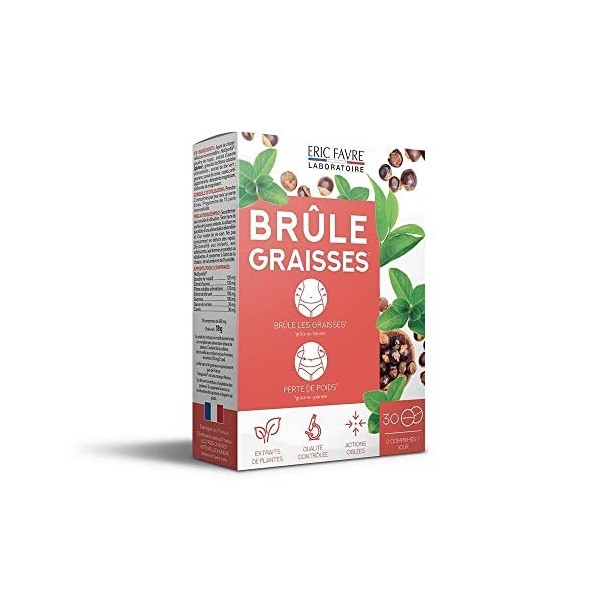 BRULE GRAISSES - Guarana Brule Graisse Favorise la Combustion des Graisses, Programme Perte de Poids, Bruleur de graisse Labo