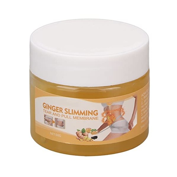 Crème Amincissante Au Gingembre, Anggrek 2Pcs 1,8 Oz Masque Amincissant Au Gingembre Crème De Levage Raffermissante À Base De