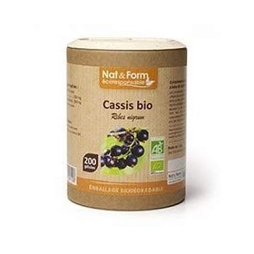 NAT & FORM ECO CASSIS BIO Complément alimentaire - 80 gélules
