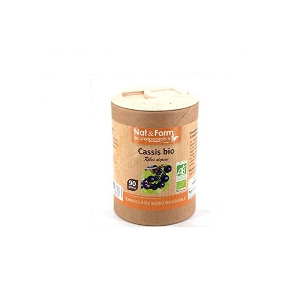 NAT & FORM ECO CASSIS BIO Complément alimentaire - 80 gélules