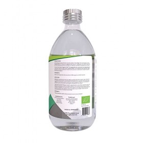 Huile de noix de coco MCT 100%| Acide caprylique C8 | Paléo | Cétone | Végétalien | Sans gluten | Bouteille sans BPA 500ml B