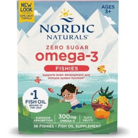 Nordic Naturals – Oméga-3 – Gommes oméga-3 avec nutriments essentiels DHA et EPA pour soutenir le cerveau, la fonction immuni