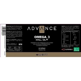 Omega 3 Krill Oil+ - Complément alimentaire avec Huile de Krill Antarctique. Riche en oméga-3, Astaxanthine et Avantages pour