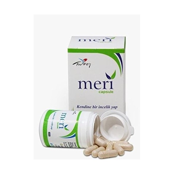 Régime 30 capsules/gélules Meri naturel original ou thé vert Meri tea detox coupe faim naturel envoi en 24 heures, livraison 