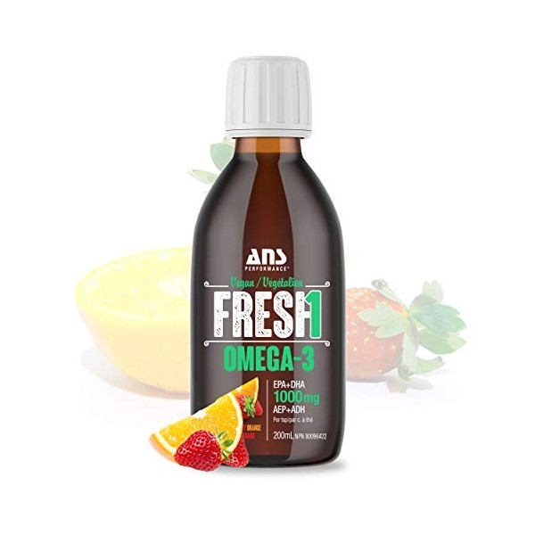 ANS PERFORMANCE FRESH1 OMEGA-3 Strawberry Orange 200ml