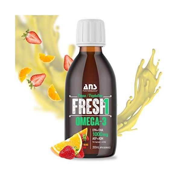 ANS PERFORMANCE FRESH1 OMEGA-3 Strawberry Orange 200ml