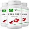 MoriVeda PURE Antarctic Krill Oil Capsules 500mg, 3x 90 pièces, avec oméga 3, EPA, DHA, astaxanthine et choline, softgel caps