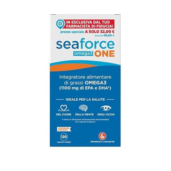 SEAFORCE OMEGA 3 ONE 120 gélules