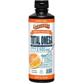 Barleans Organic Oils - Barlean - Total Omega 3 6 9 Swirl crème à lorange 473 ml