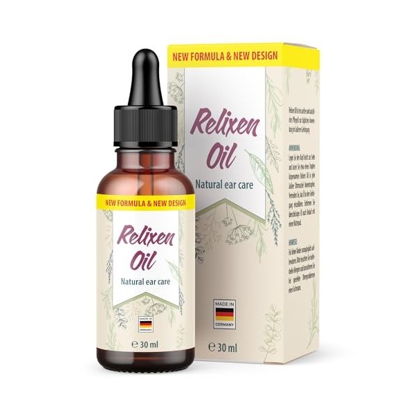 Relixen Oil Gouttes - Natural Ear Care - Relixen Oil - Huile de soin douce et naturelle 1x