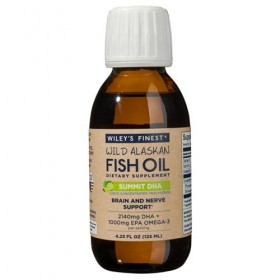 Wileys Finest Wild Alaskan Fish Oil - Summit DHA Natural Lime 4.23 fl.oz