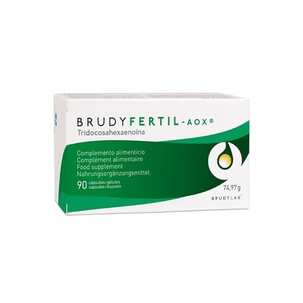 BRUDYLAB - Brudyfertil - AOX - Supplément nutritionnel - Aide à lamélioration de la fertilité masculine et féminine - Antiox