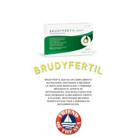 BRUDYLAB - Brudyfertil - AOX - Supplément nutritionnel - Aide à lamélioration de la fertilité masculine et féminine - Antiox