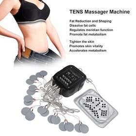 Machine dacupuncture électrique, Amélioration de limmunité, Appareil TENS Amincissant pour le Cou Prise UE 220V 