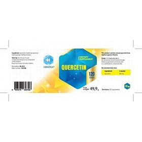 Quercétine 316 mg x 120 Gélules 4 mois dutilisation - Fabriqué naturellement à partir dextraits de fleurs darbres à cordes