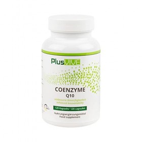 Plusvive - Coenzyme Q10 avec matrice damélioration de la biodisponibilité, 200 mg 