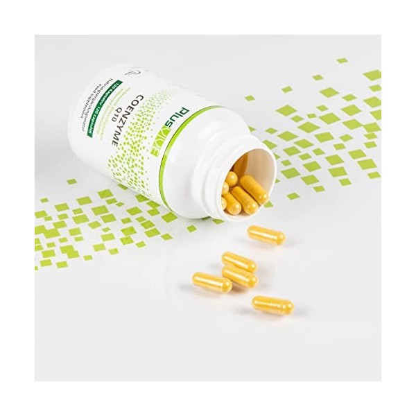 Plusvive - Coenzyme Q10 avec matrice damélioration de la biodisponibilité, 200 mg 