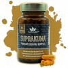 Naturalie® Suprakuma Lot de 90 gélules de curcuma 210 mg de curcumine pure en complexe double avec Curcugreen® et Curcumine C