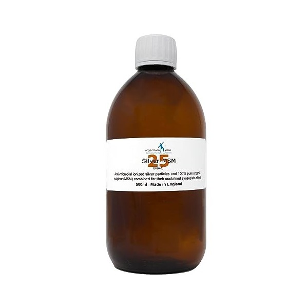 Argent-MSM 25 Liquide - Contenance : 500 ml