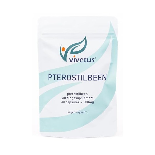 Vivetus® Ptérostilbène - 30 gélules - 500mg