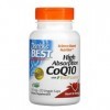 Doctors Best High Absorption CoQ10 avec BioPerine, 100mg - 120 gélules végétales - Soutien Cardiovasculaire et Antioxydant