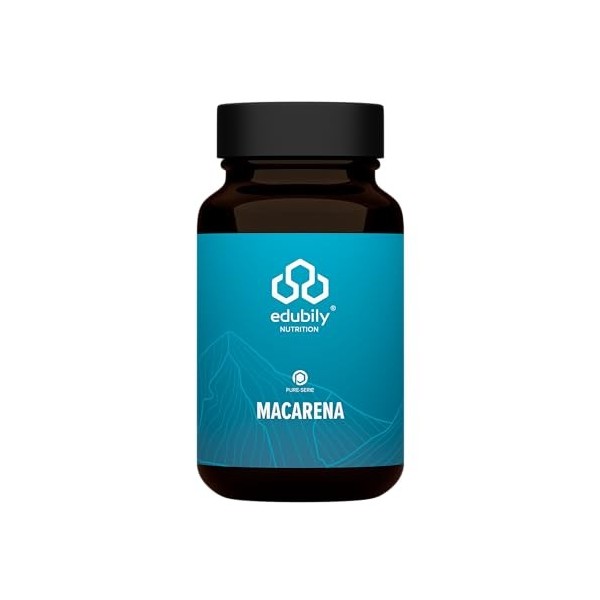 edubily nutrition® Macarena – Acide lipoïque alpha avec acétyl L carnitine – 200 mg chacun – métabolisme énergétique et trans