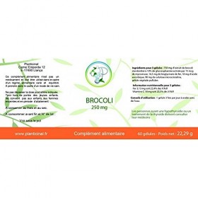 Planticinal Brocoli 250mg à 10% de glucoraphanine activée