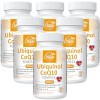 Ubiquinol CoQ10 600 mg gélules softgel - Forme active de CoQ10 plus vitamine E & oméga 3 6 9 - Antioxydant avancé coenzyme Q1